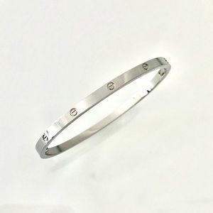 Screw Bracelet Small Model Stainless Steel.